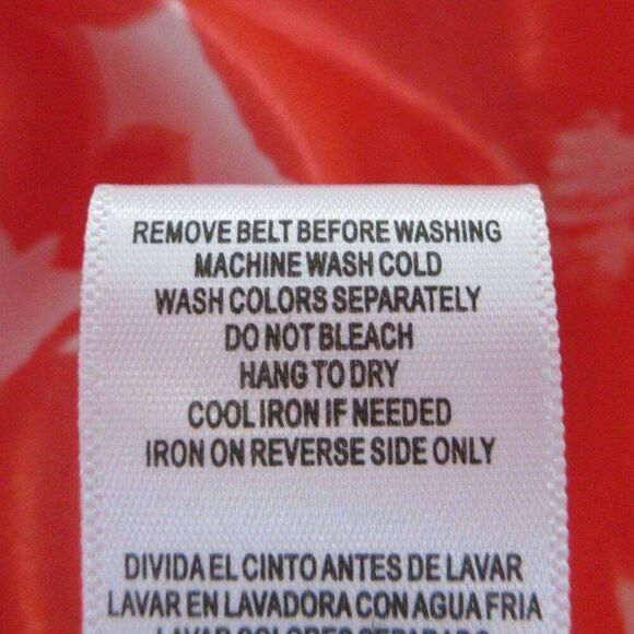 DANNY & NICOLE Fit & Flare Floral Sleeveless Mini Dress Size 8 Orange White NWT - Picture 8 of 12